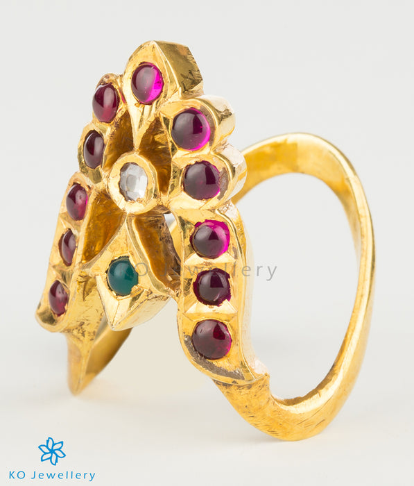 Buy 22Kt Gold Vanki Model Ladies Engagement Ring 96VJ5201 Online from  Vaibhav Jewellers